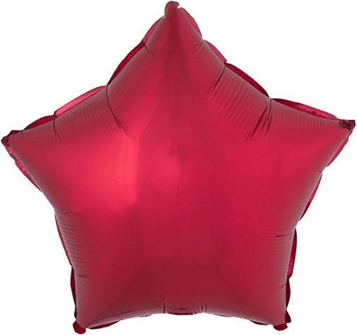 ESPA - Rode ster ballon 53 x 46 cm - Decoratie > Ballonnen